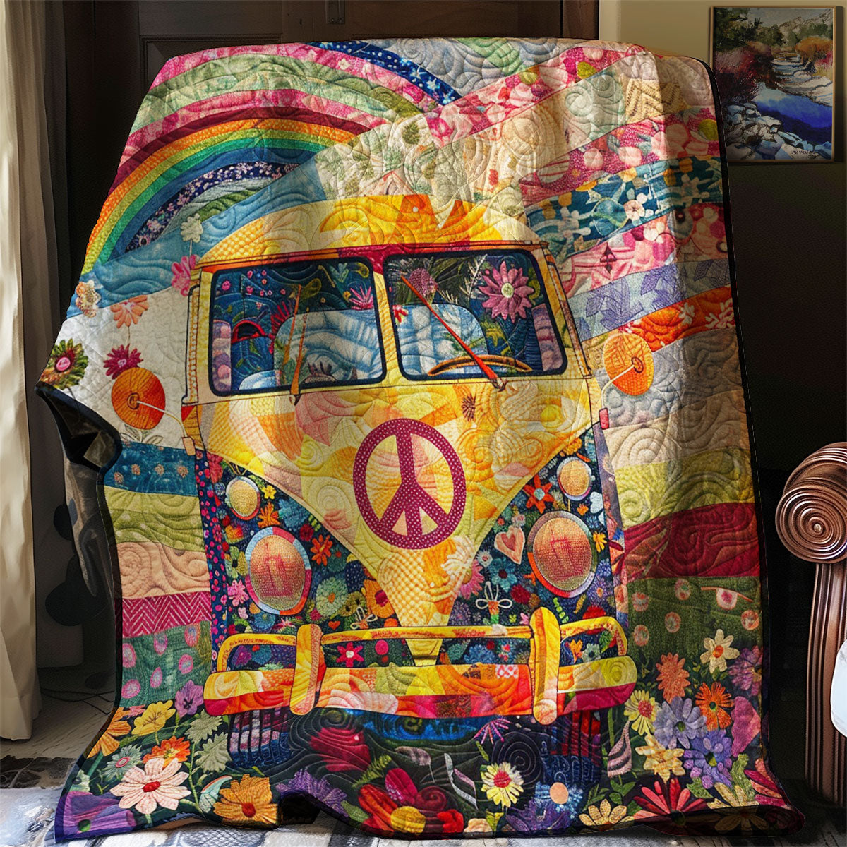 Hippie Cam Van WM2908037CL Quilt