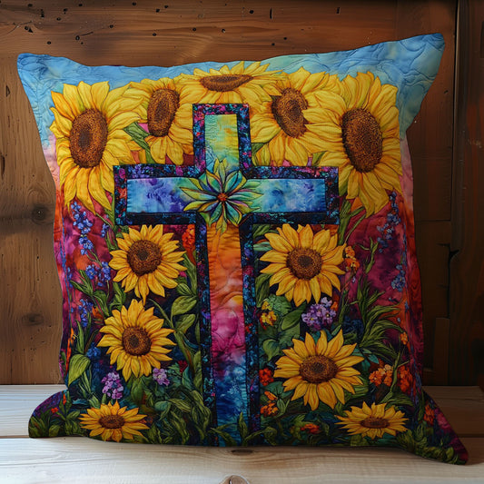 Hippie Cross WM0508108CL Quilt Pillow Case