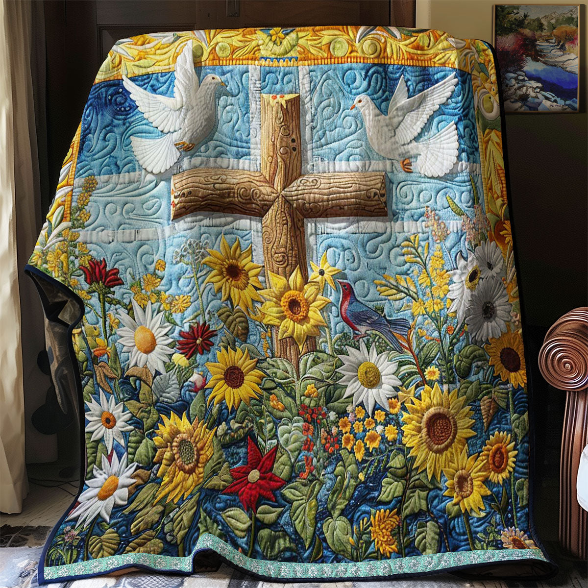 Hope Cross WN0509013CL Quilt