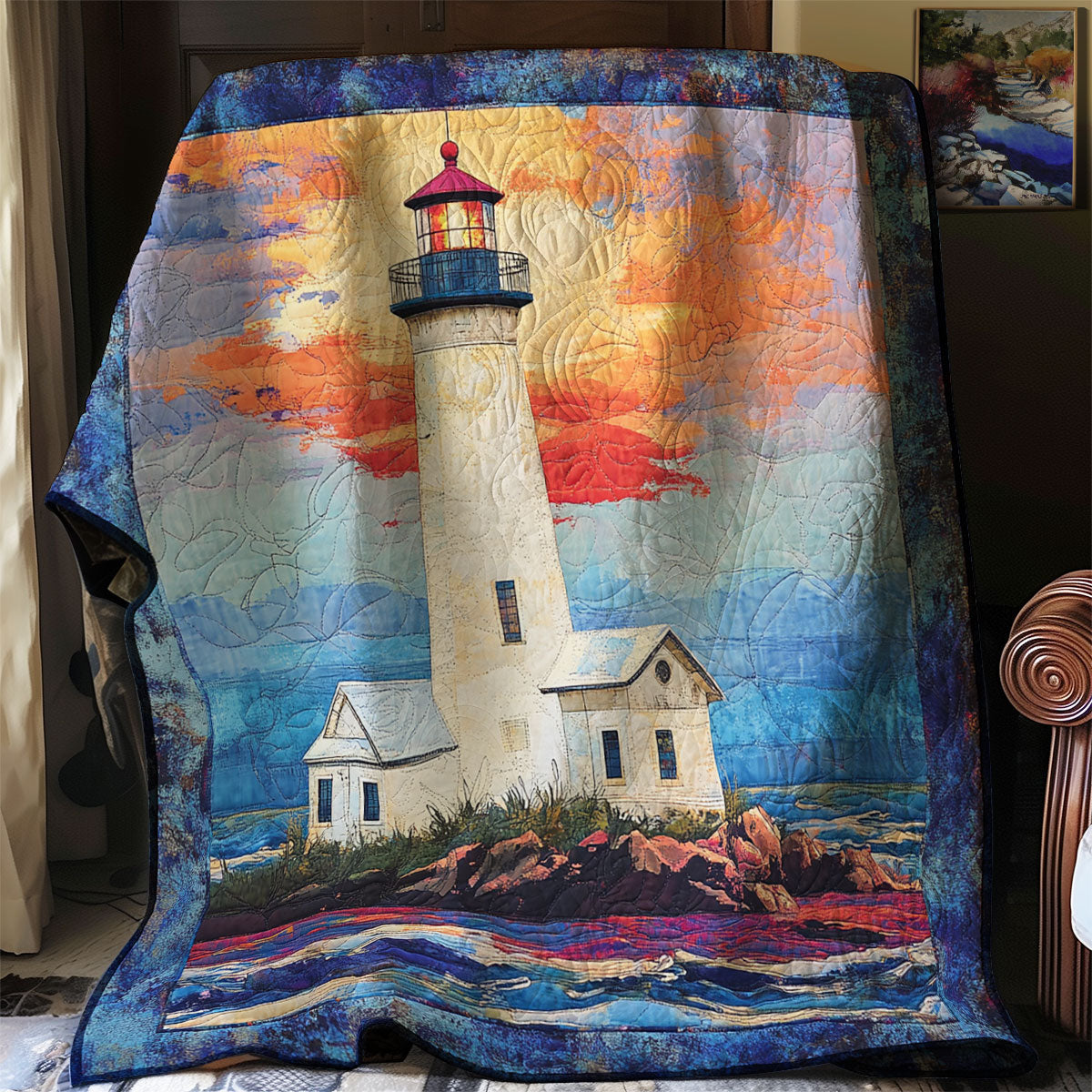 Hopeful Lighthouse WN0108067CL Quilt