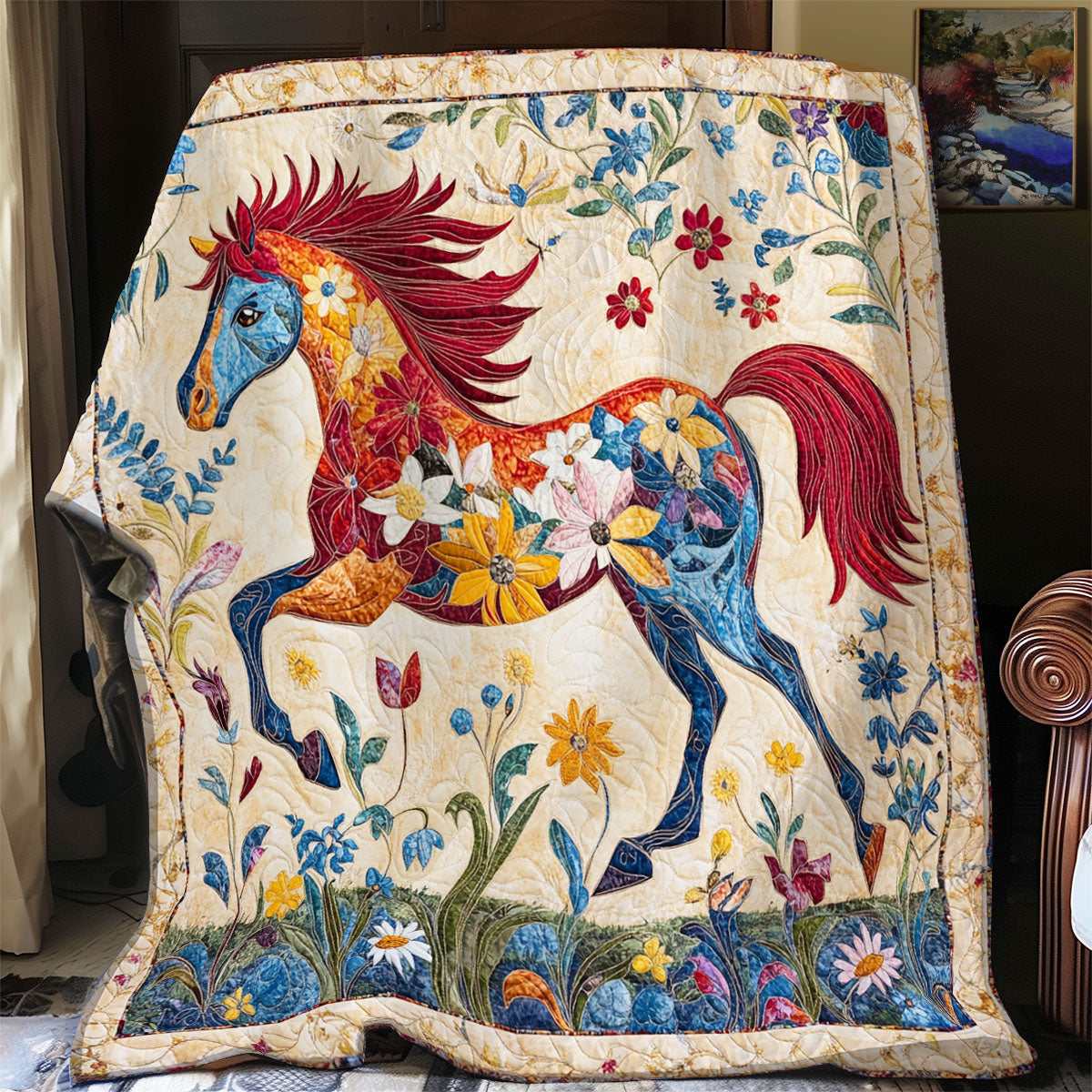 Vibrant Horse SR0808032CL Quilt