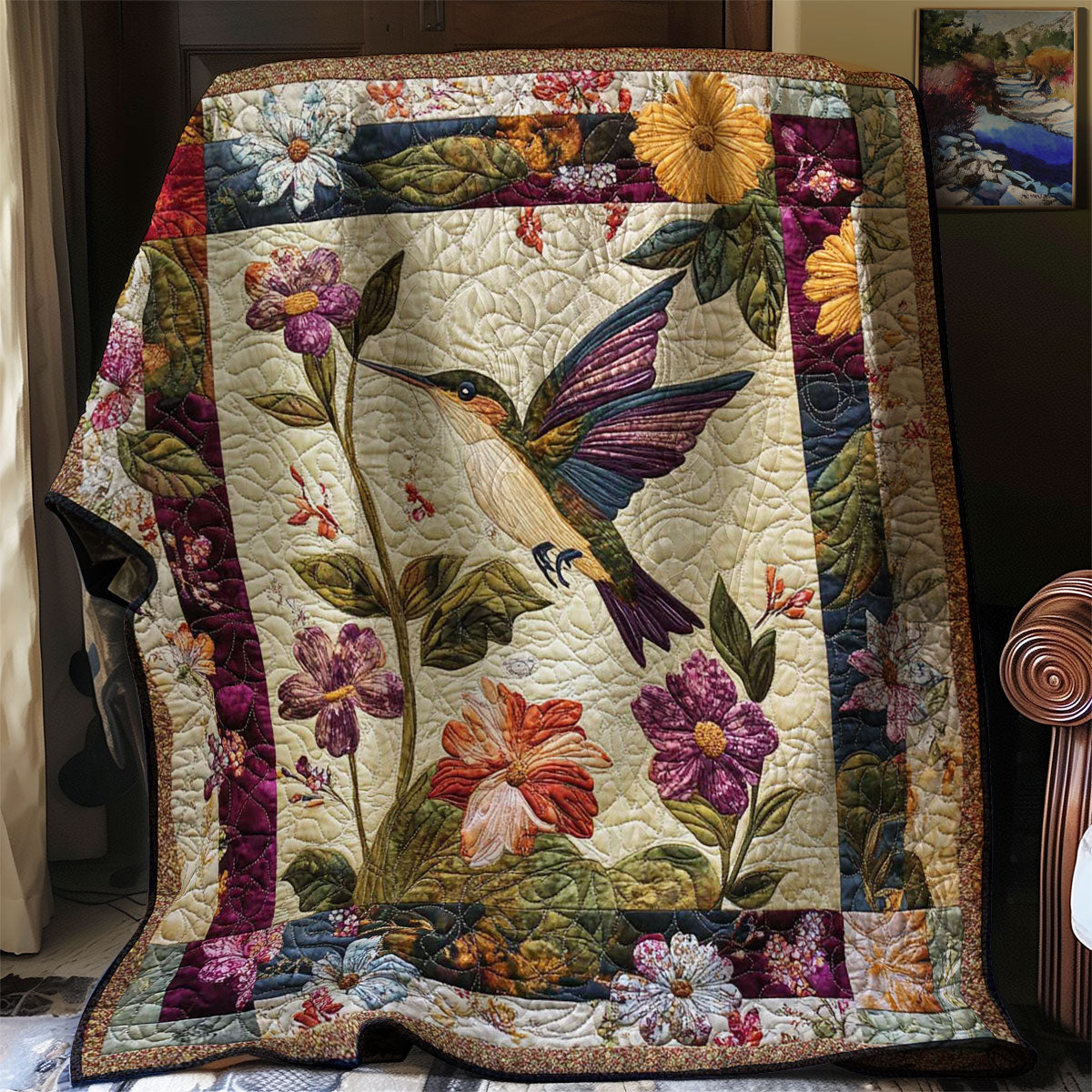 Hummingbird Bliss WN0708002CL Quilt