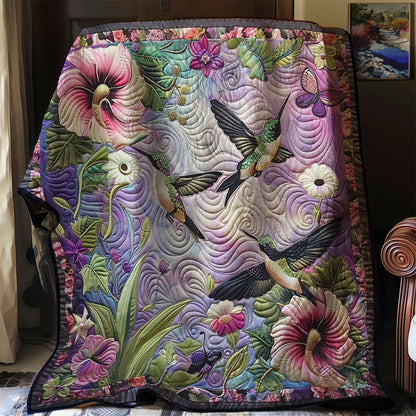 Hummingbird Blissful Nest WN1408097CL Quilt