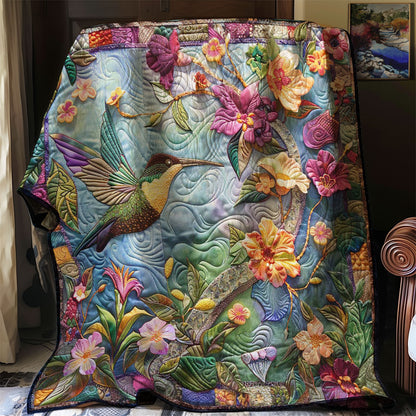 Hummingbird Bouquet WN1908020CL Quilt