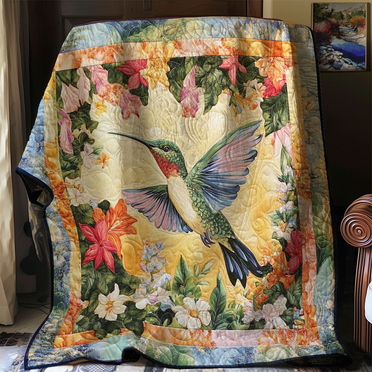 Hummingbird Delight WN3107032CL Quilt