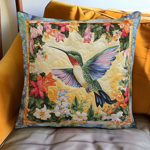 Hummingbird Delight WN3107078CL Quilt Pillow Case