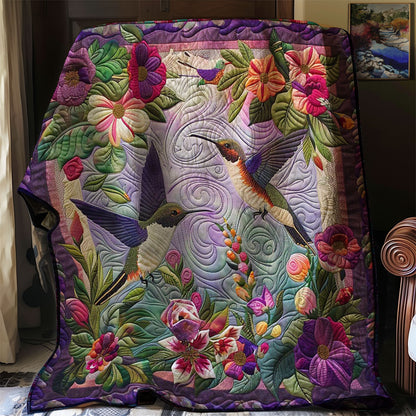 Hummingbird Delightful WN1408092CL Quilt