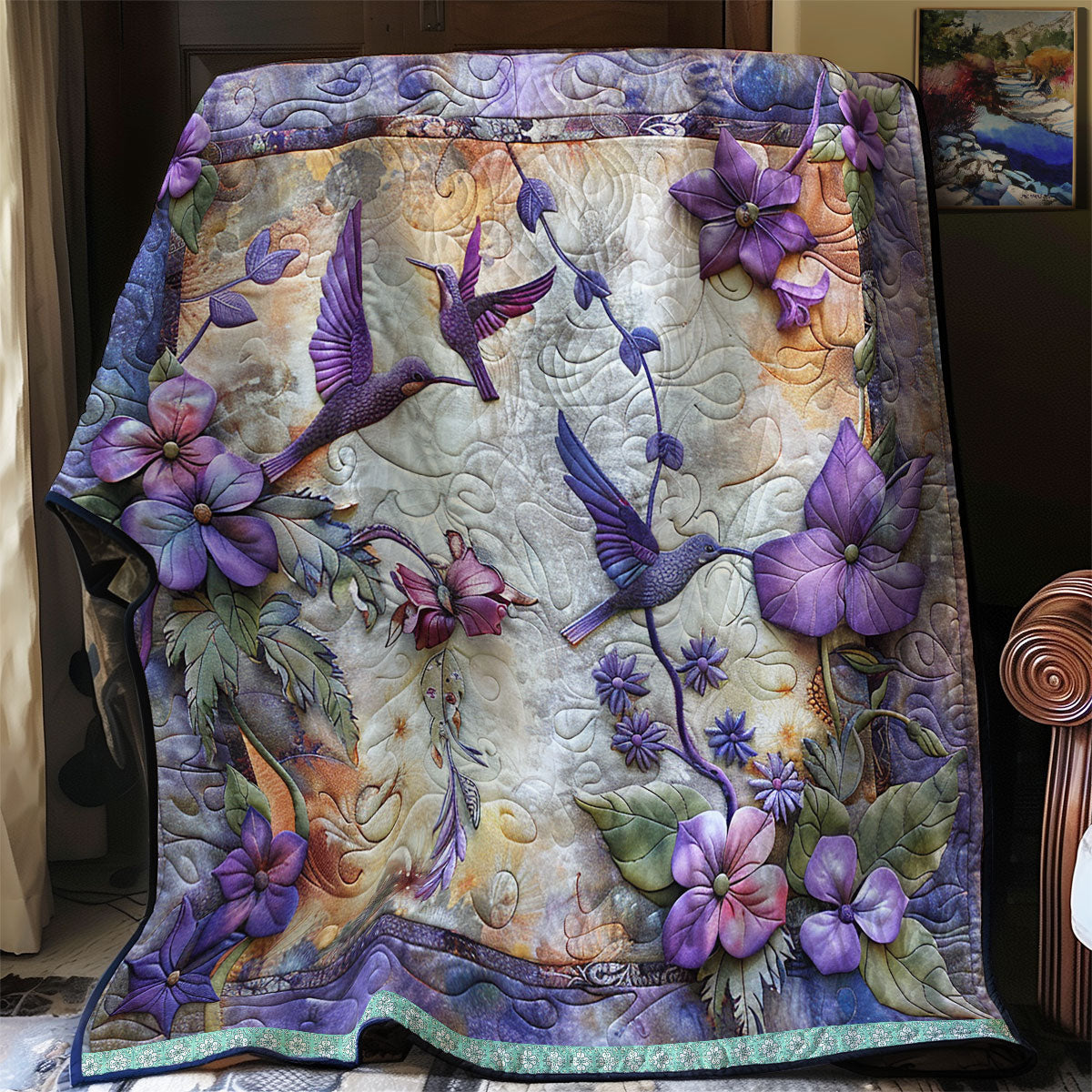 Hummingbird Elegance WN0909010CL Quilt