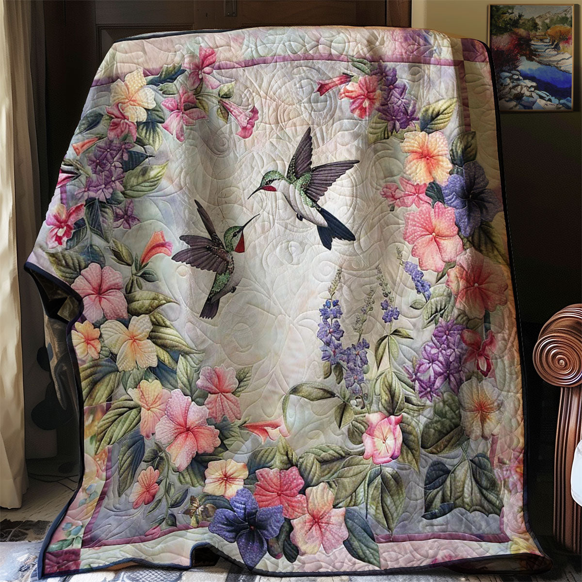 Hummingbird Fantasy WN1408087CL Quilt