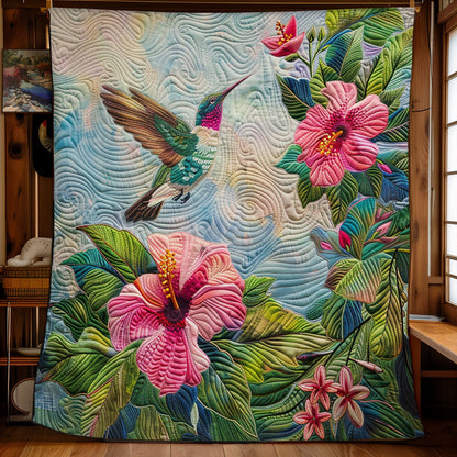 Hummingbird Garden SR1908002CL Quilt