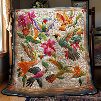 Hummingbird Haven Garden WN2708054CL Quilt