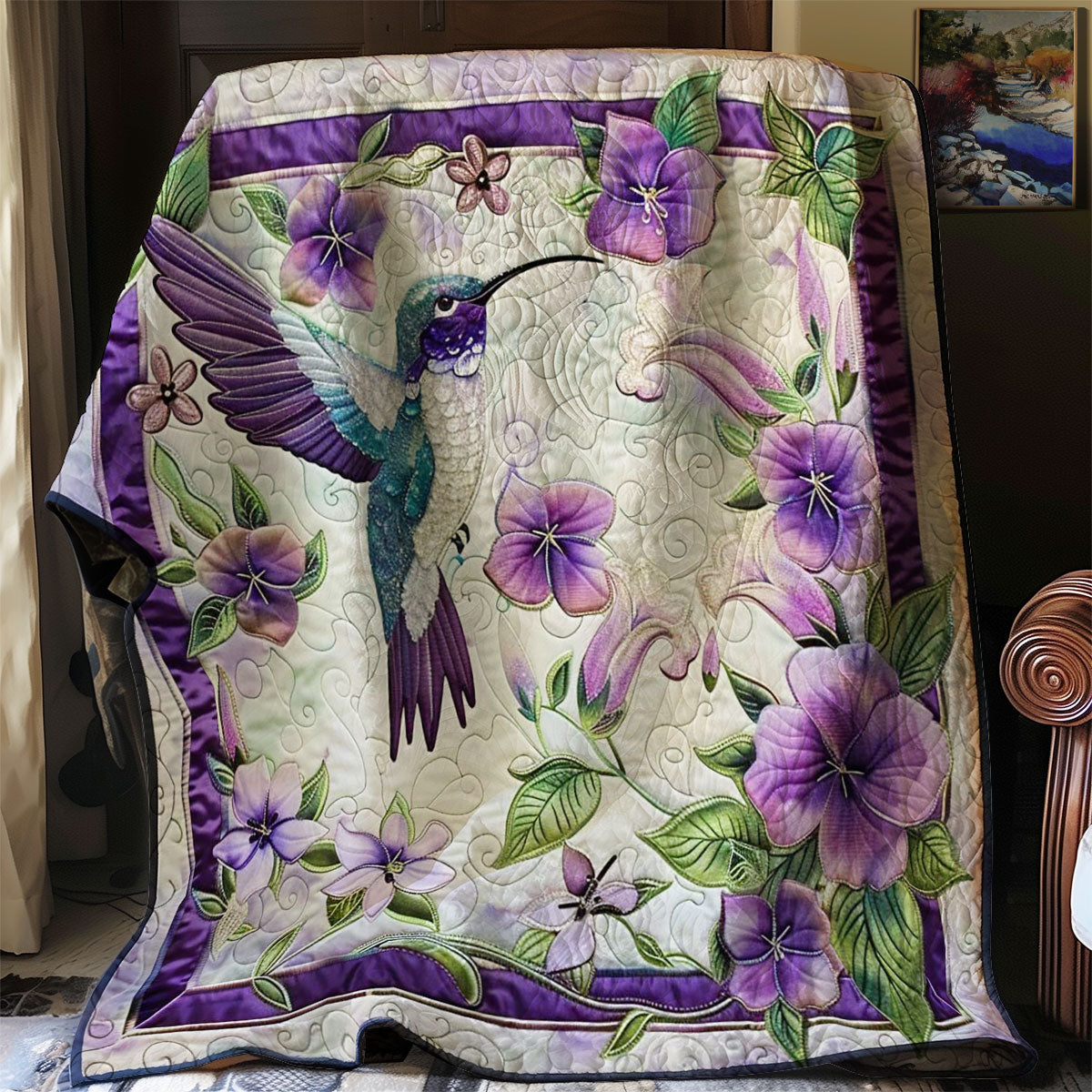 Hummingbird Haven WN1408070CL Quilt