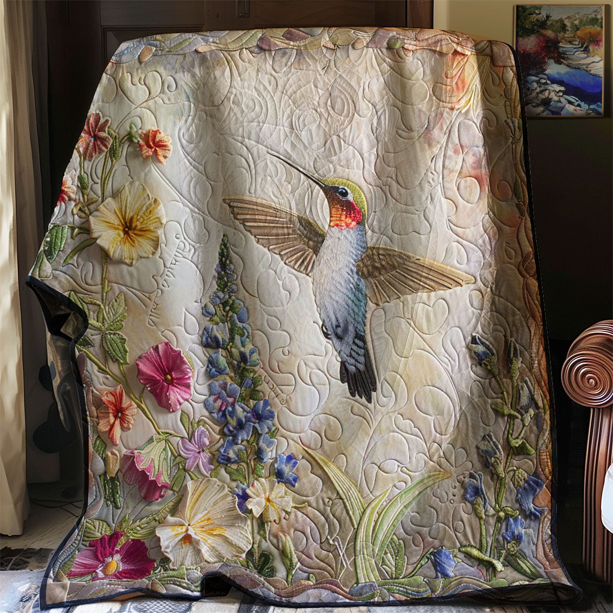 Hummingbird Meadow WN1908023CL Quilt