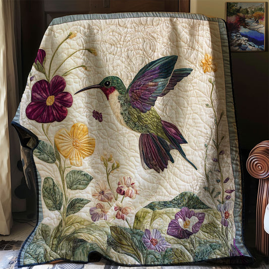 Hummingbird Memory WN0708010CL Quilt