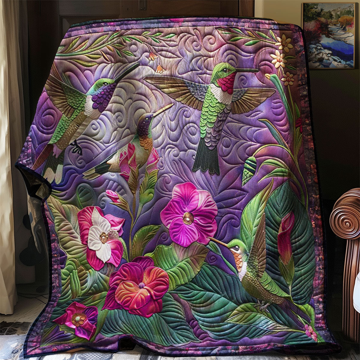 Hummingbird Radiance WN1408094CL Quilt