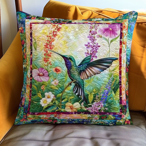 Hummingbird Reflection WN2208069CL Quilt Pillow Case