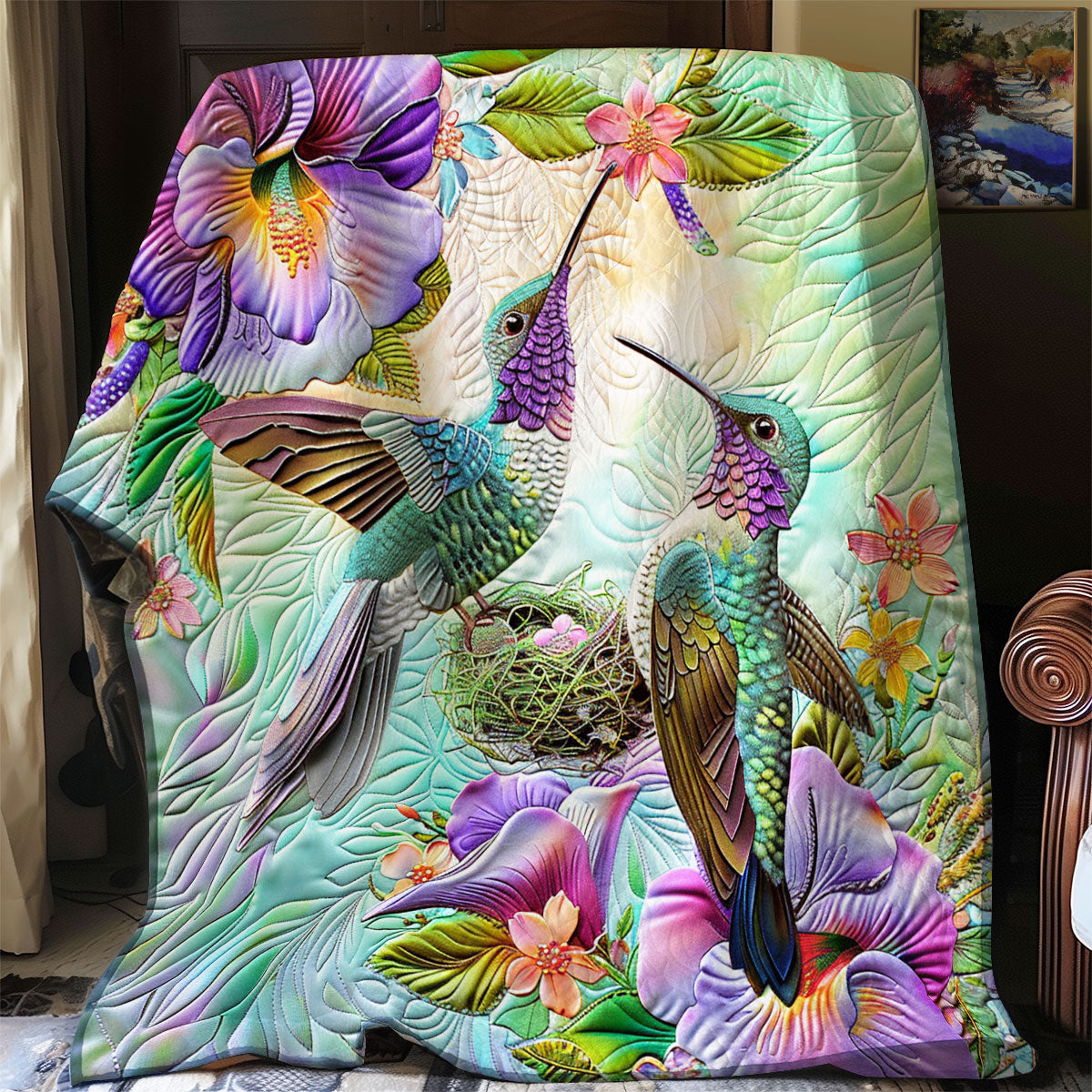 Hummingbird SR1008026CL Quilt