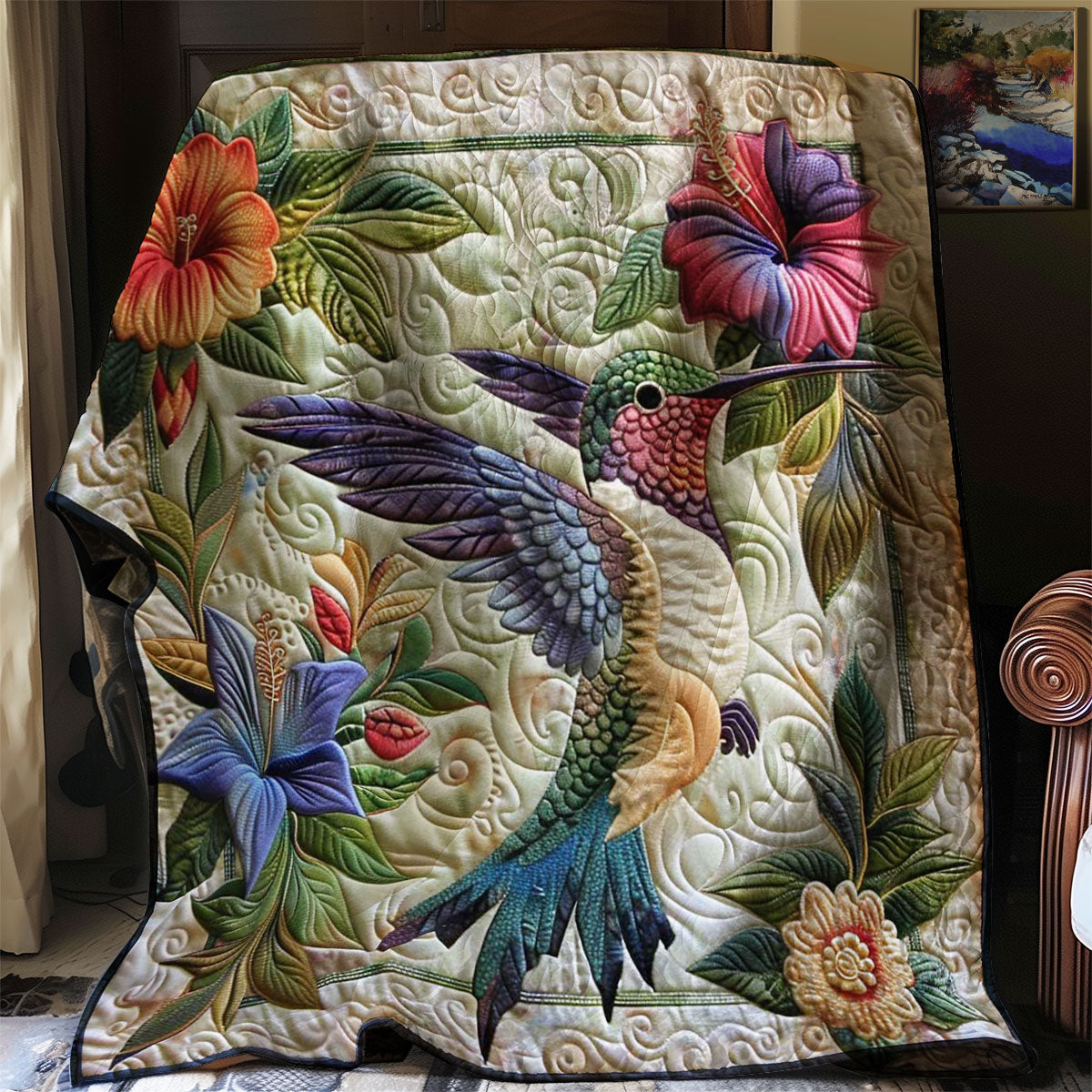 Hummingbird Serenade WN1408085CL Quilt