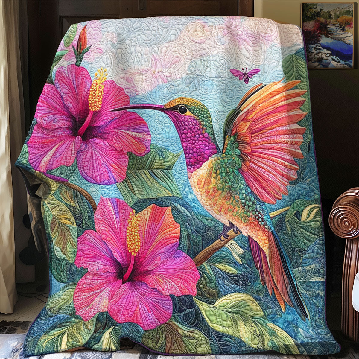 Hummingbird WM0808018CL Quilt