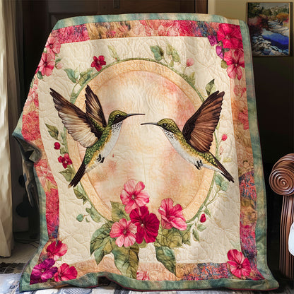 Hummingbirds SR0708012CL Quilt