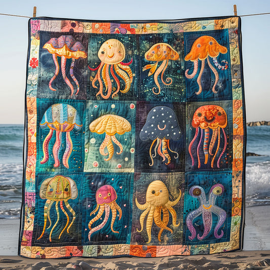 Jellyfish And Octopus SR1608032CL Quilt