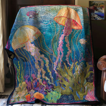 Jellyfish Cascade WN1408026CL Quilt