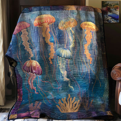 Jellyfish Haven WN1408015CL Quilt