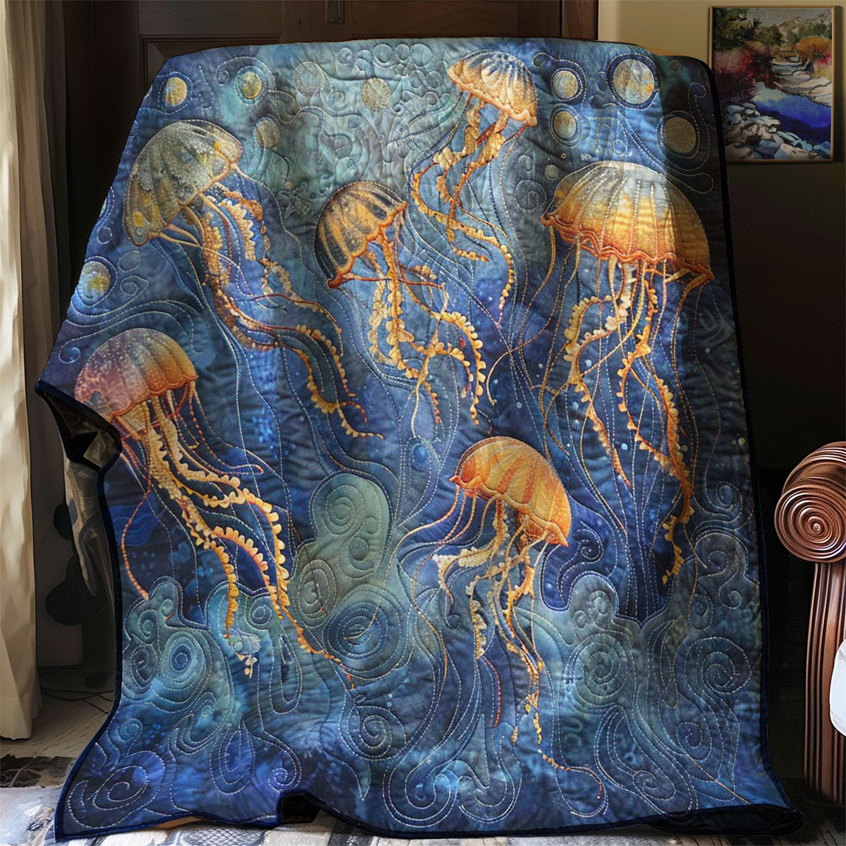 Jellyfish Lagoon WN1408014CL Quilt