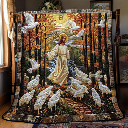 Jesus Source Of Light WN2808012CL Quilt