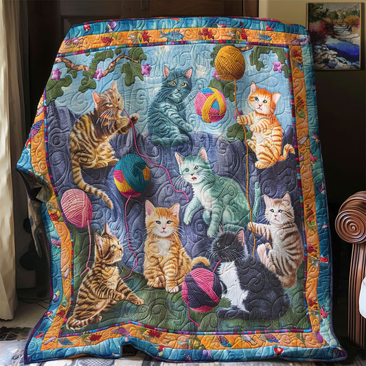 Joyful Cat SR1308004CL Quilt