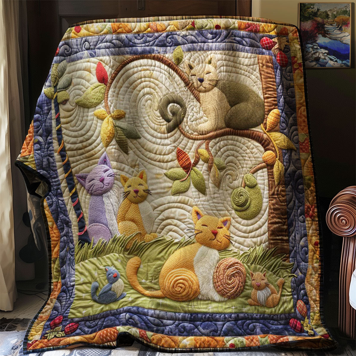Kitten Cat WN0908139CL Quilt