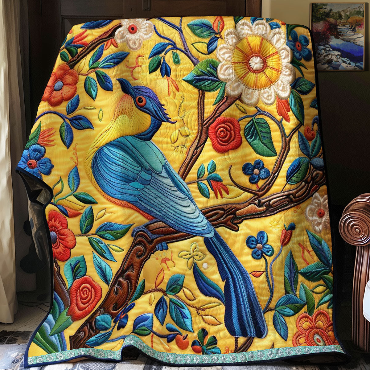 Lively Bluebird WN0509043CL Quilt