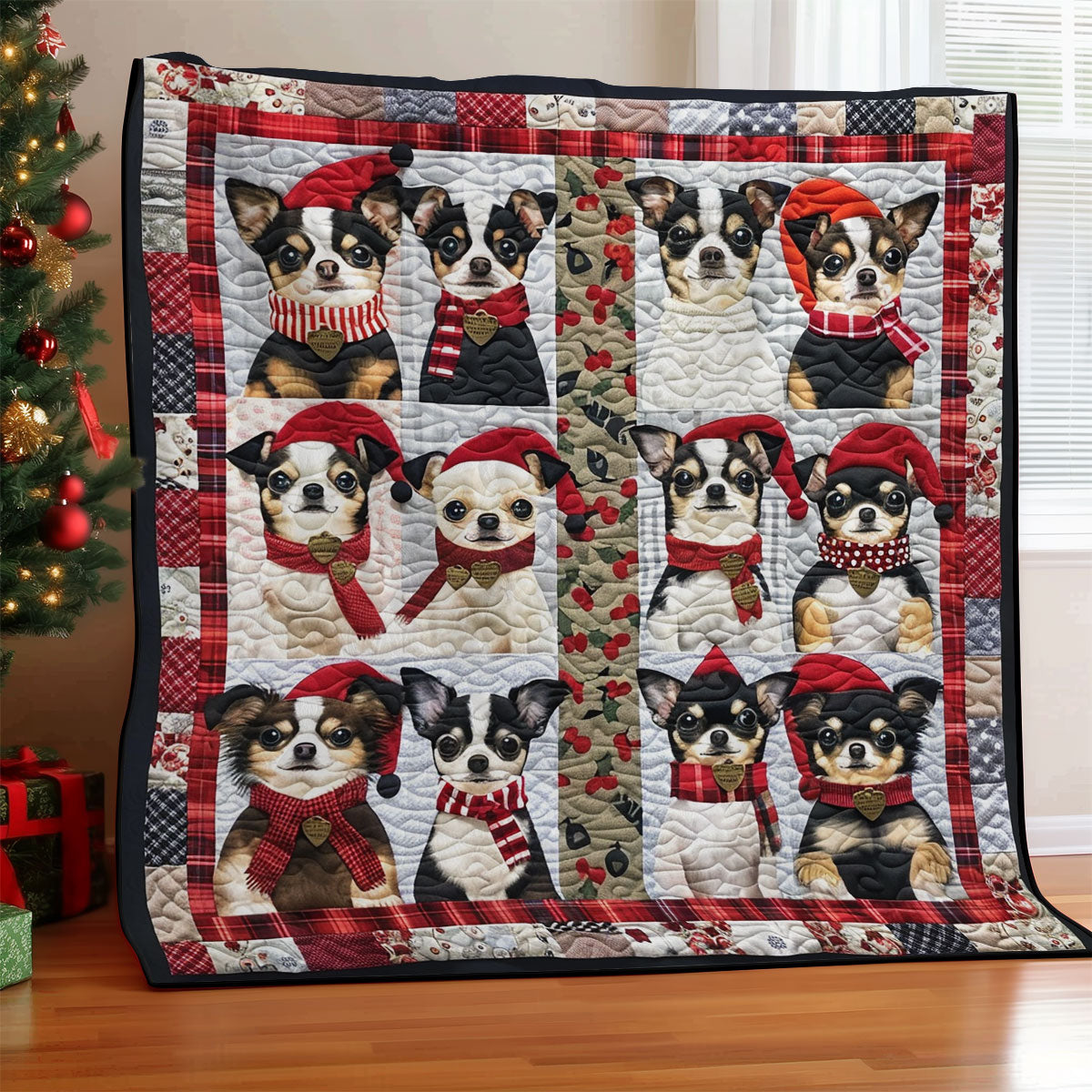 Love Chihuahua SR1608007CL Quilt