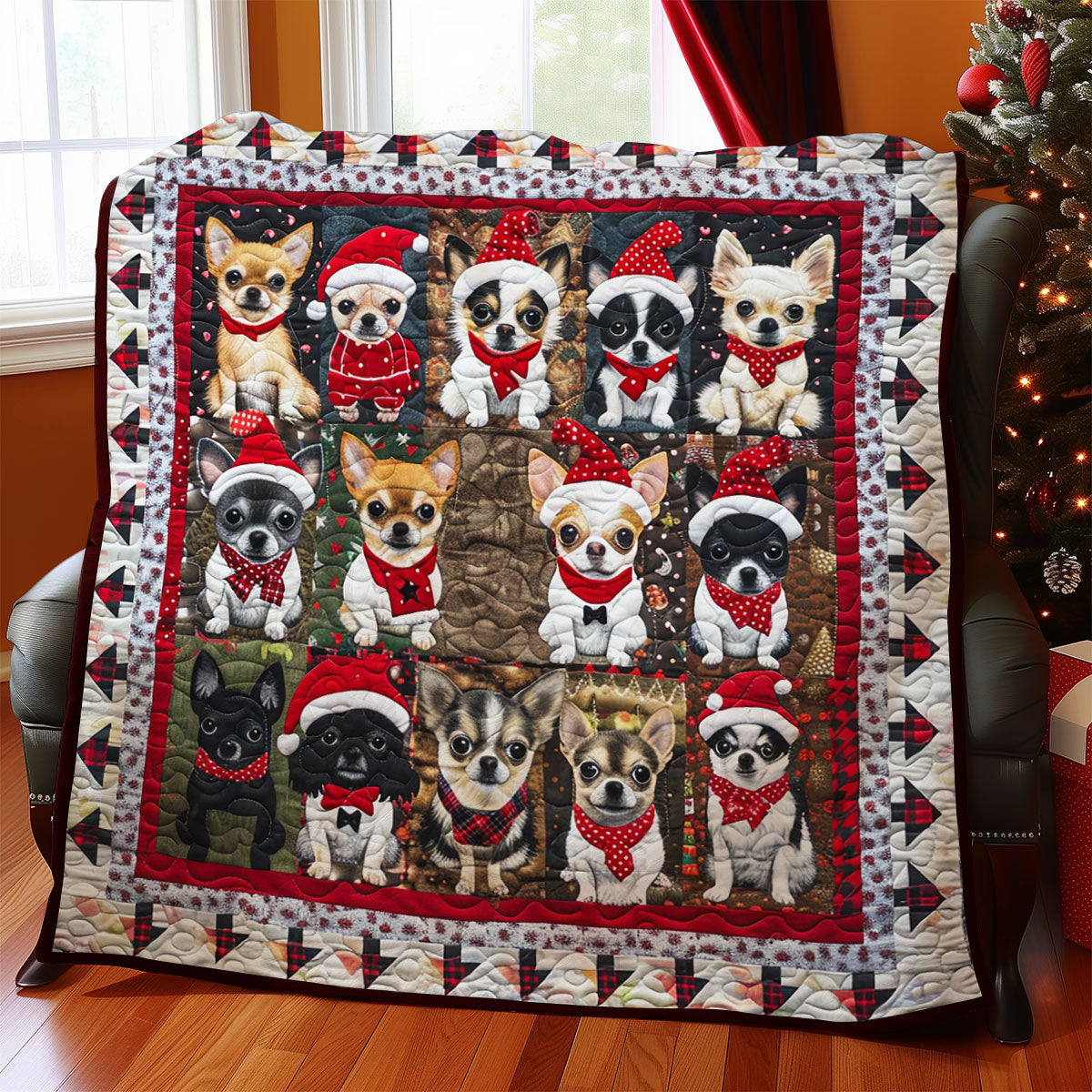 Loveable Chihuahua SR2208038CL Quilt