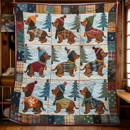 Loveable Dachshunds SR2308002CL Quilt