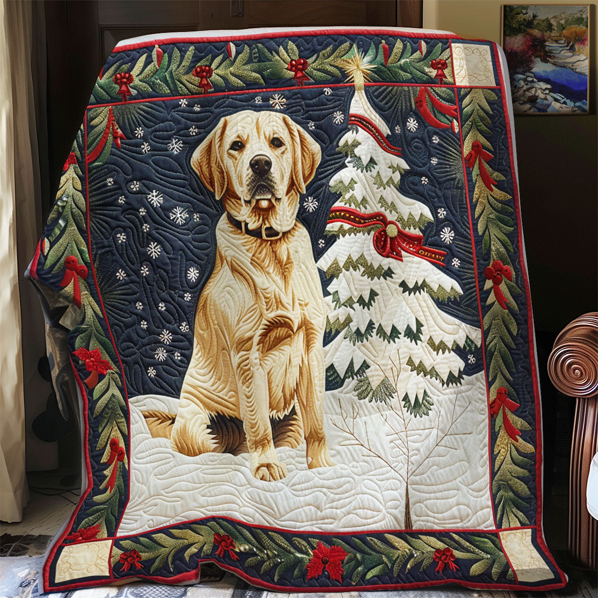 Loveable Labrador SR1408011CL Quilt