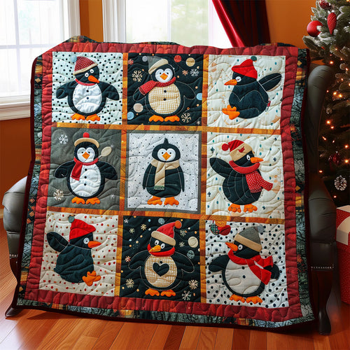 Loveable Penguins SR1908033CL Quilt