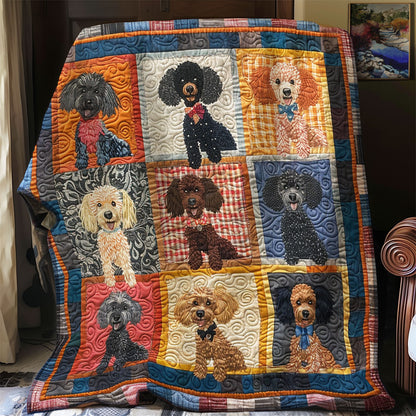 Loveable Poodle SR1008006CL Quilt