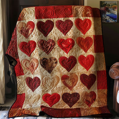 Lovely Heart WM0909011CL Quilt