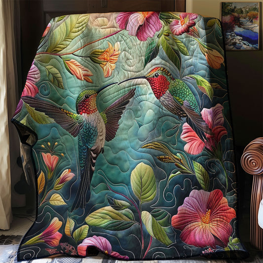 Lovely Hummingbirds WM1008057CL Quilt