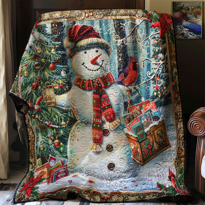 Lovely Snowman WM2308032CL Quilt