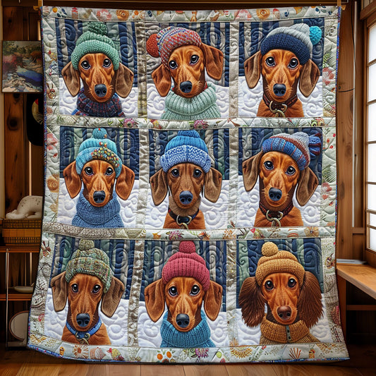 Loyal Dachshunds SR2308020CL Quilt