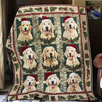 Loyal Golden Retrievers SR1408024CL Quilt