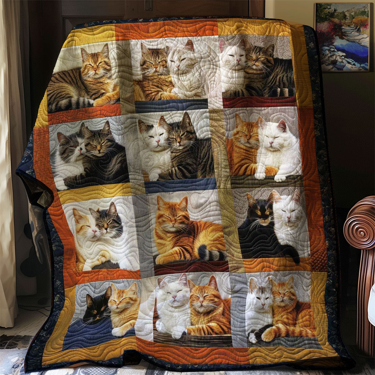 Lush Cats WN1508043CL Quilt