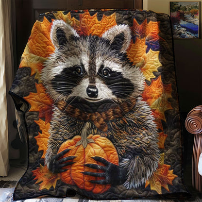 Mellow Autumn Raccoon WN1508067CL Quilt