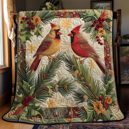 Merry Cardinals WN2208058CL Quilt