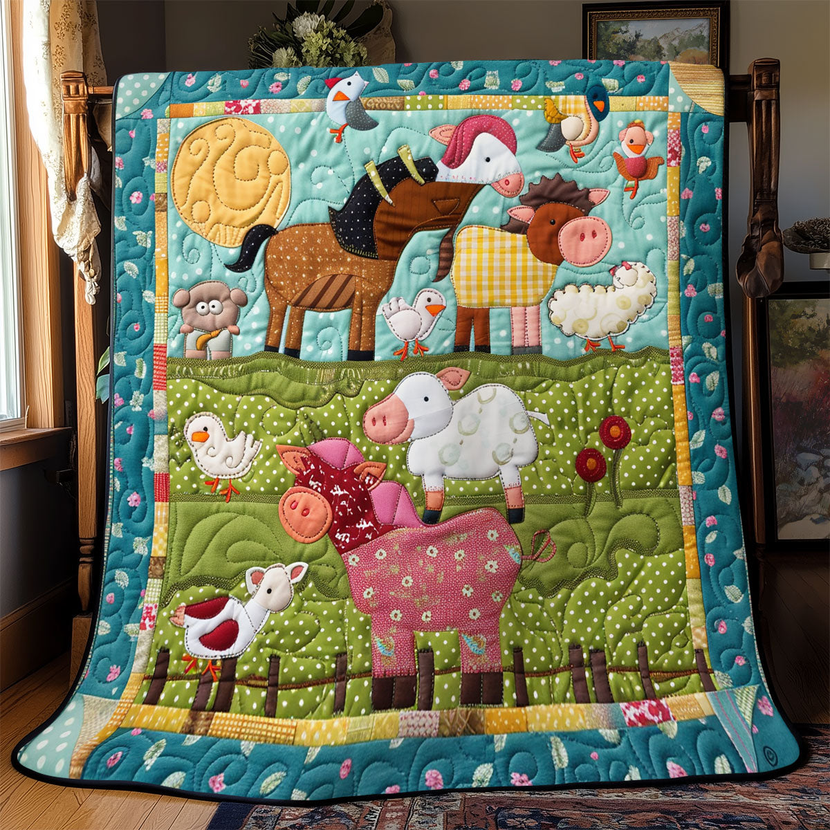 Merry Meadow WN2208113CL Quilt