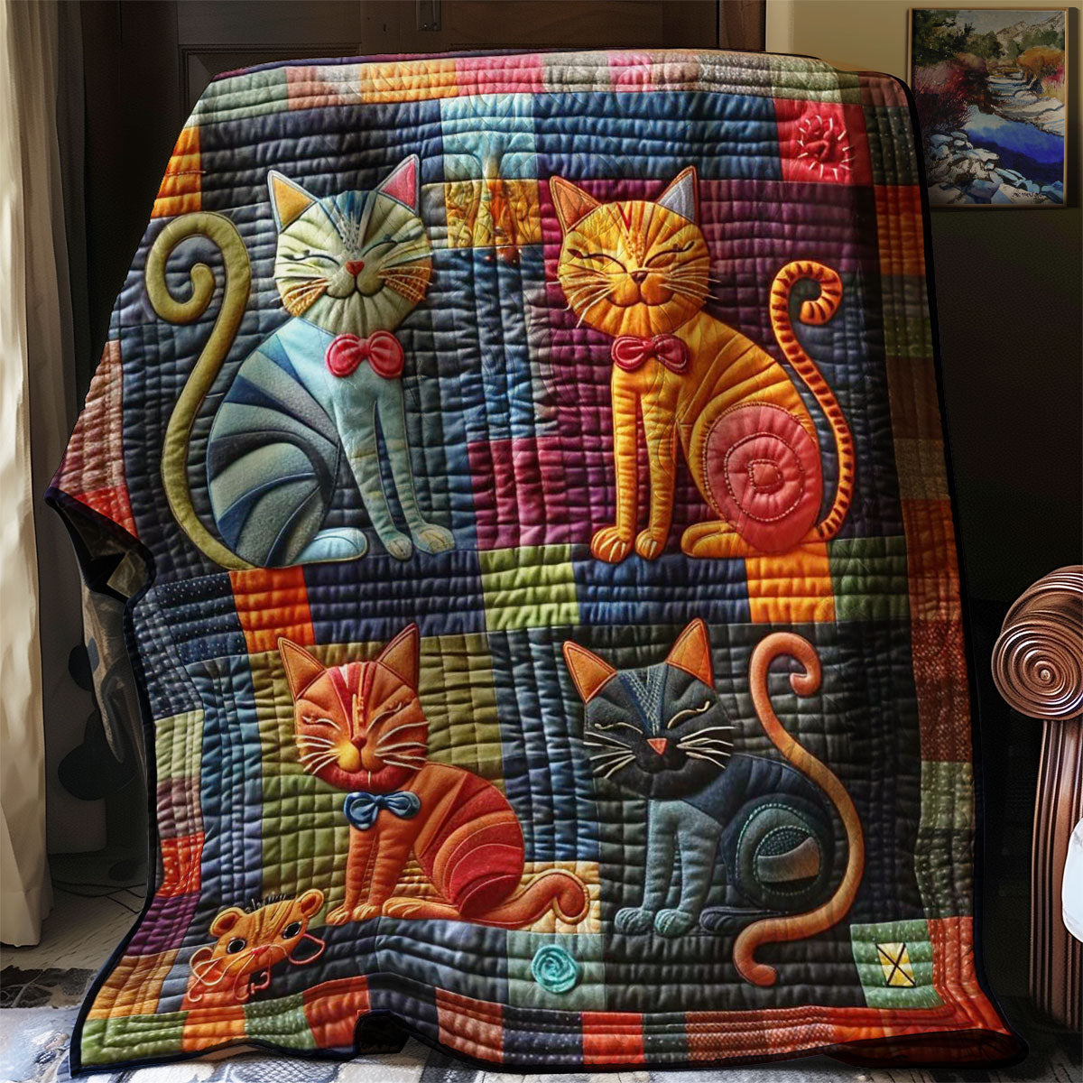 Mew-sic And Giggles WN0908077CL Quilt