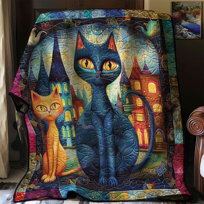 Midnight Cat WN1008067CL Quilt