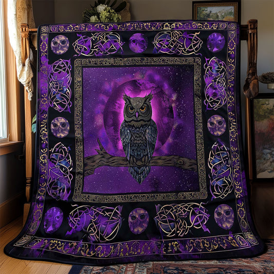 Moonlit Guardian Owl WN2408172CL Quilt